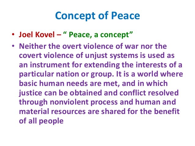 aims and objectives of peace education pdf