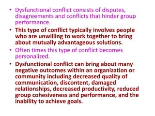 Peace and Conflict Resolution | PPTX