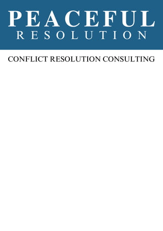 Peaceful Resolution Consulting