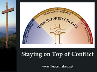 Staying on Top of Conflict www.Peacemaker.net 