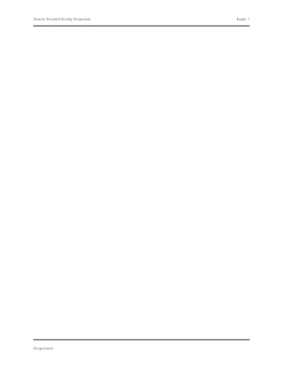 Peace ProjectStudy Proposal   Page 7




Proponent
 