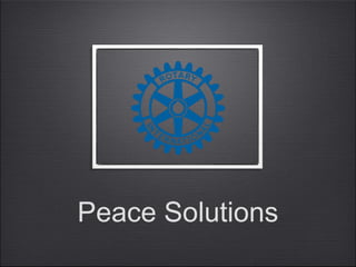 Peace Solutions
 
