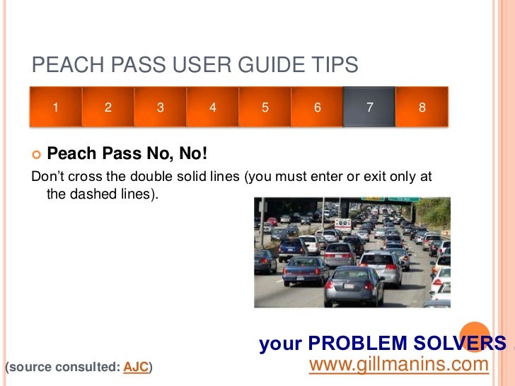 Atlanta's Peach Pass at a glance