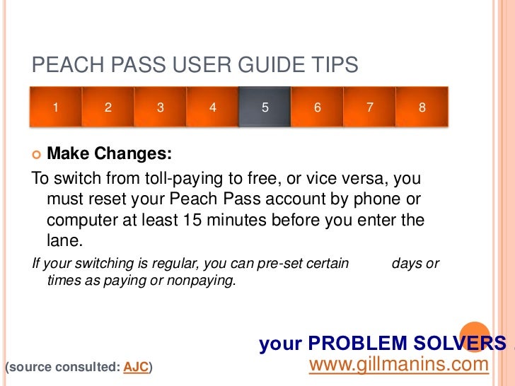 Atlanta's Peach Pass at a glance