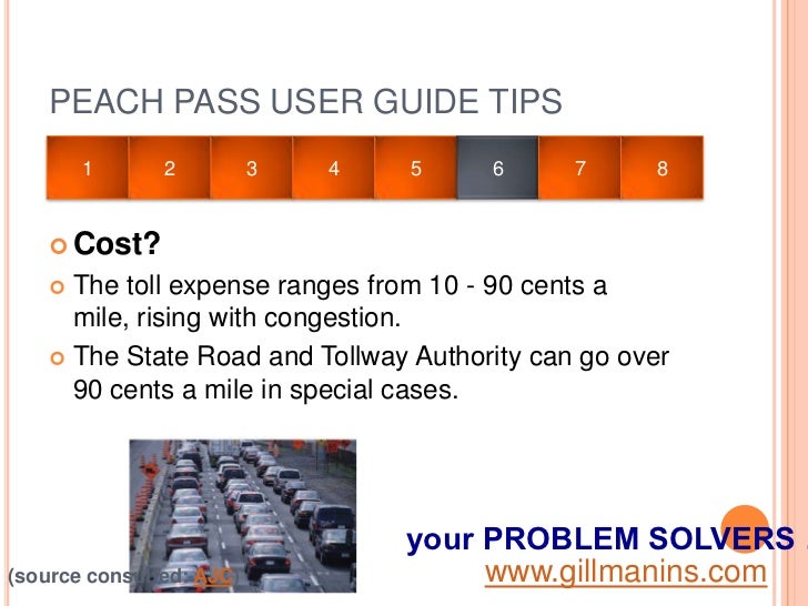 Atlanta's Peach Pass at a glance
