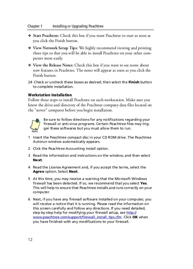 Peachtree Accounting User Manual Peachtree Accounting User Manual