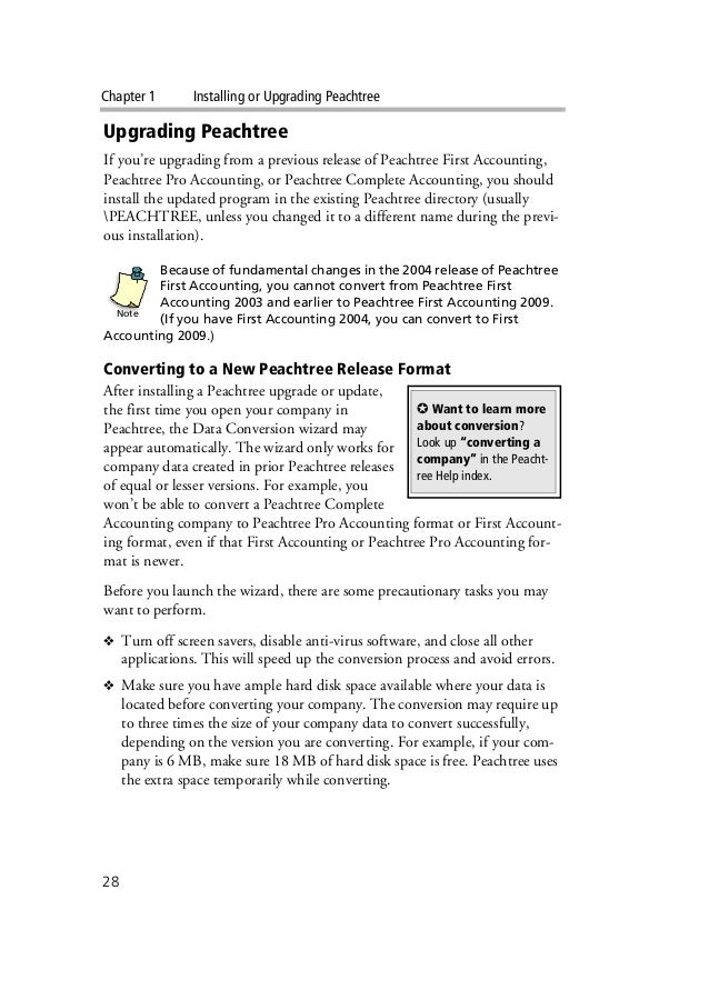 Peachtree complete accounting software