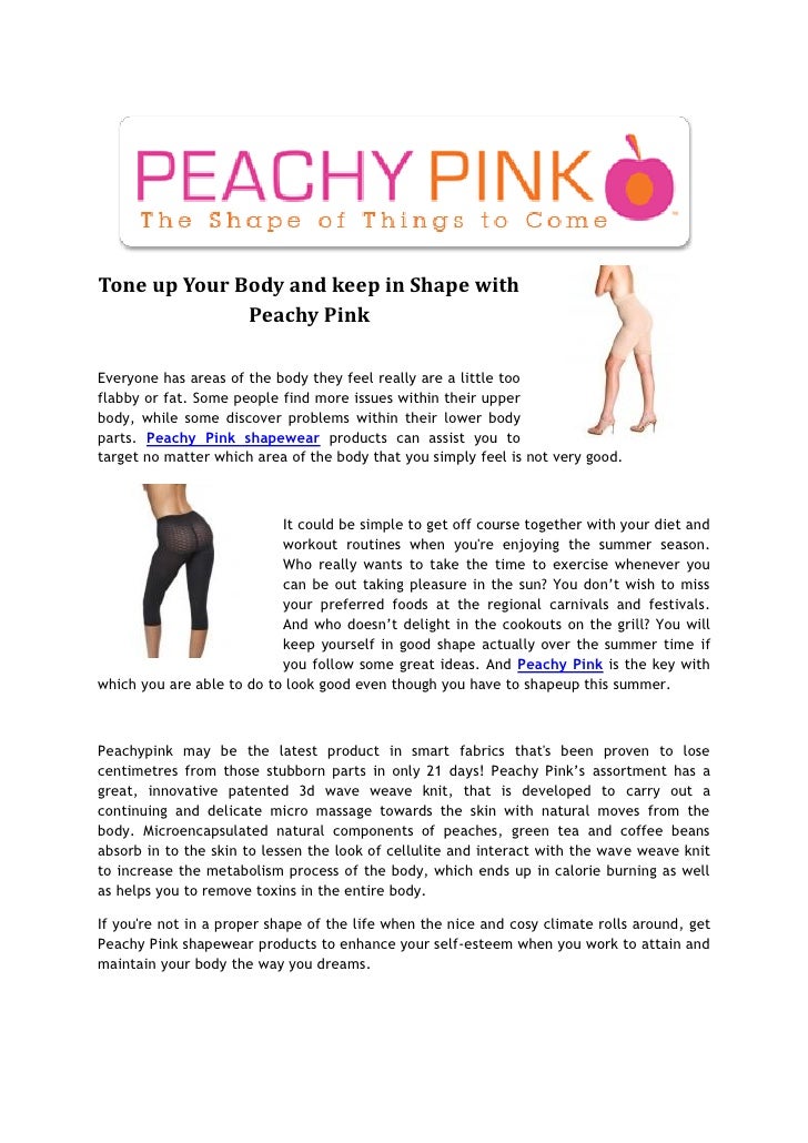 pink shapewear