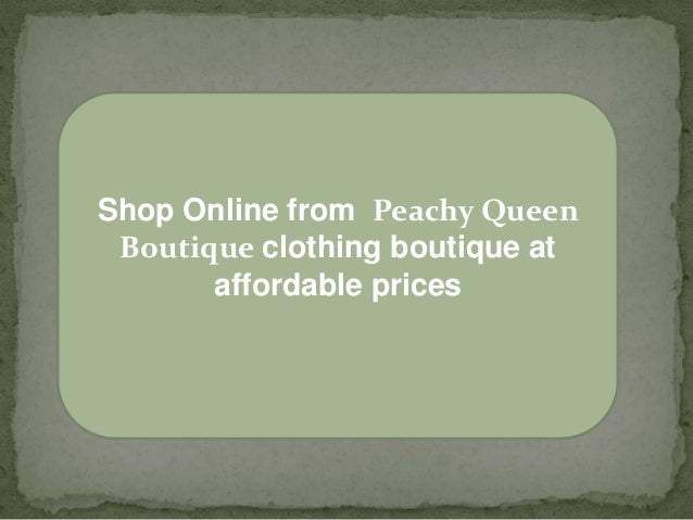affordable online boutique