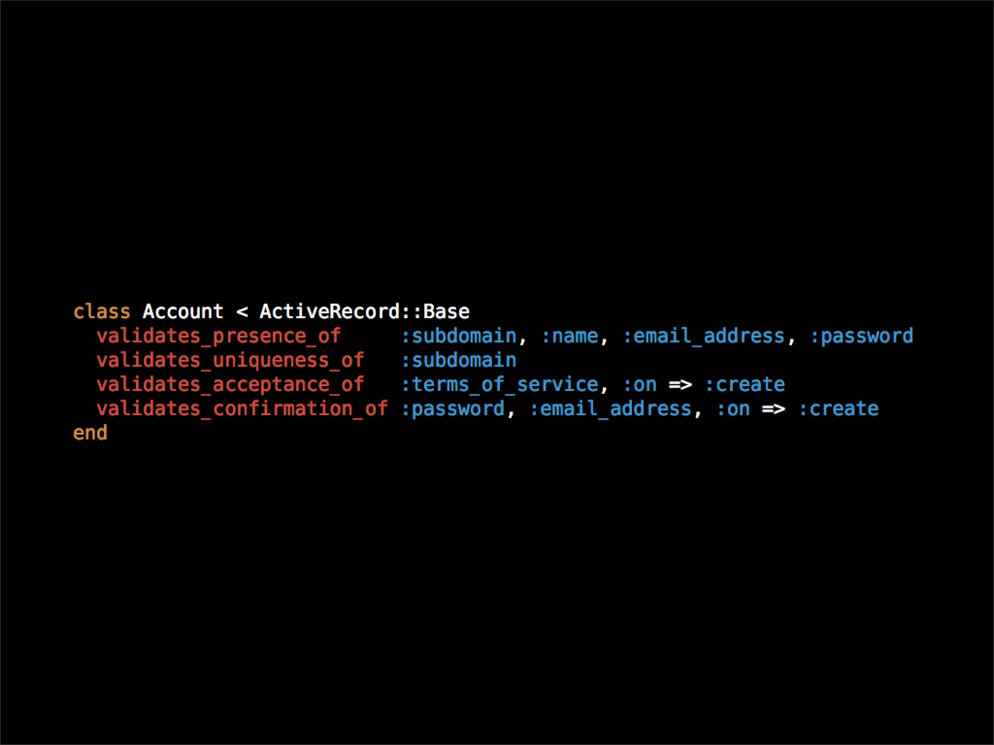 Ruby on Rails Presentation