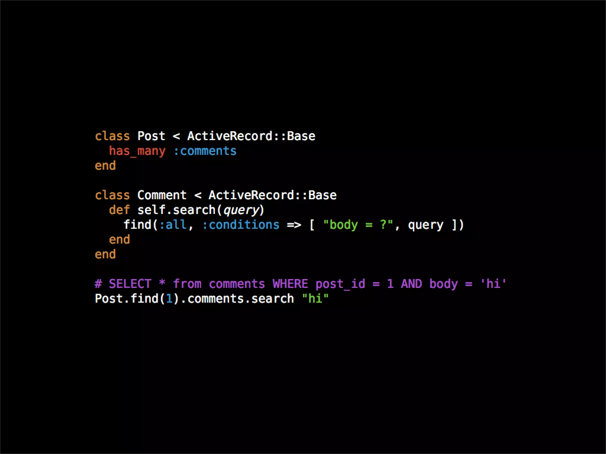 Ruby on Rails Presentation