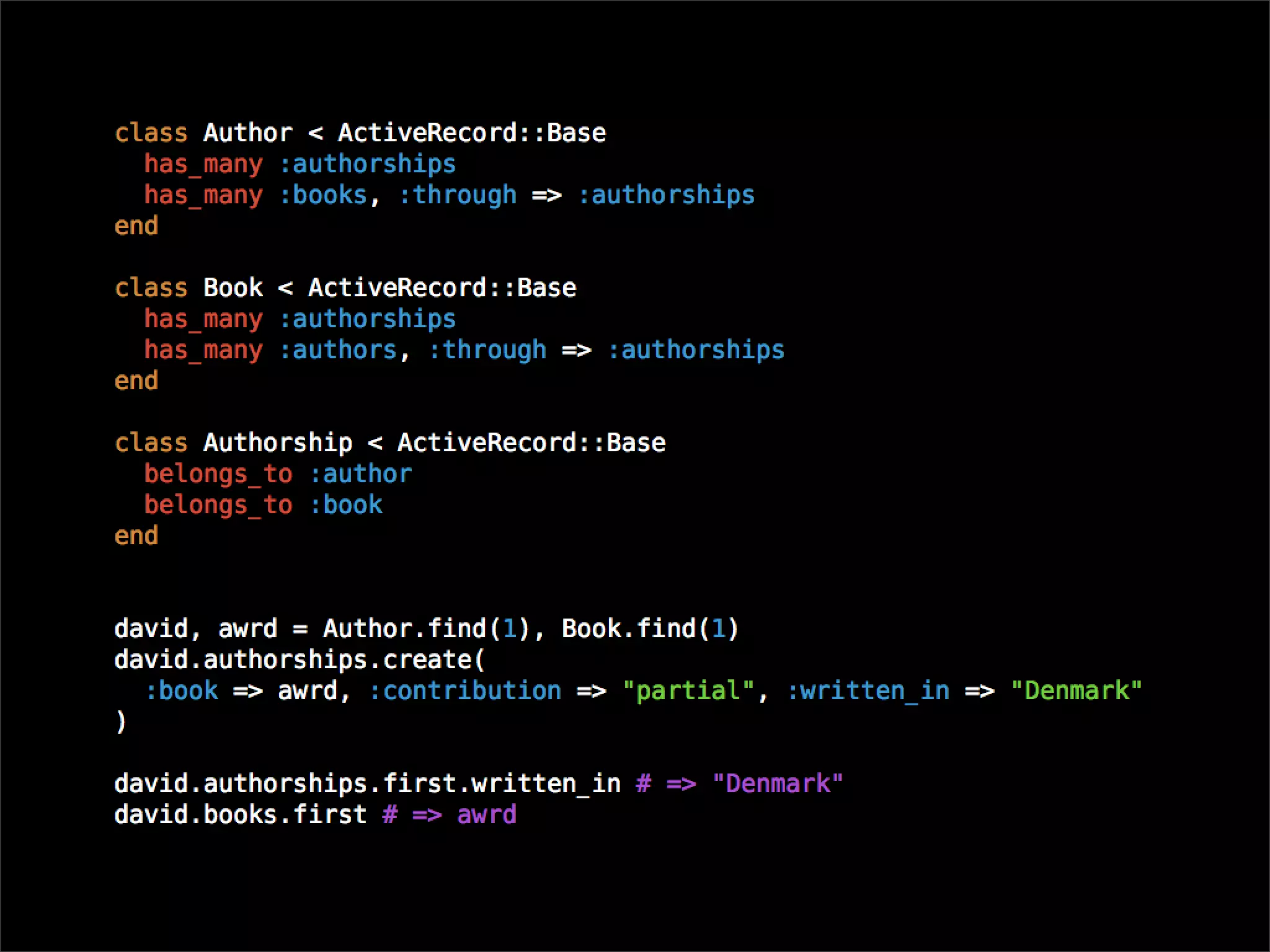 Ruby on Rails Presentation