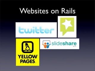Ruby on Rails Presentation