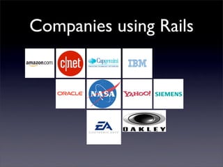 Ruby on Rails Presentation