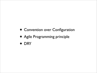 Ruby on Rails Presentation
