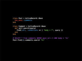 Ruby on Rails Presentation