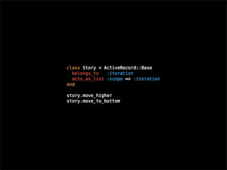 Ruby on Rails Presentation