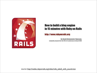 Ruby on Rails Presentation