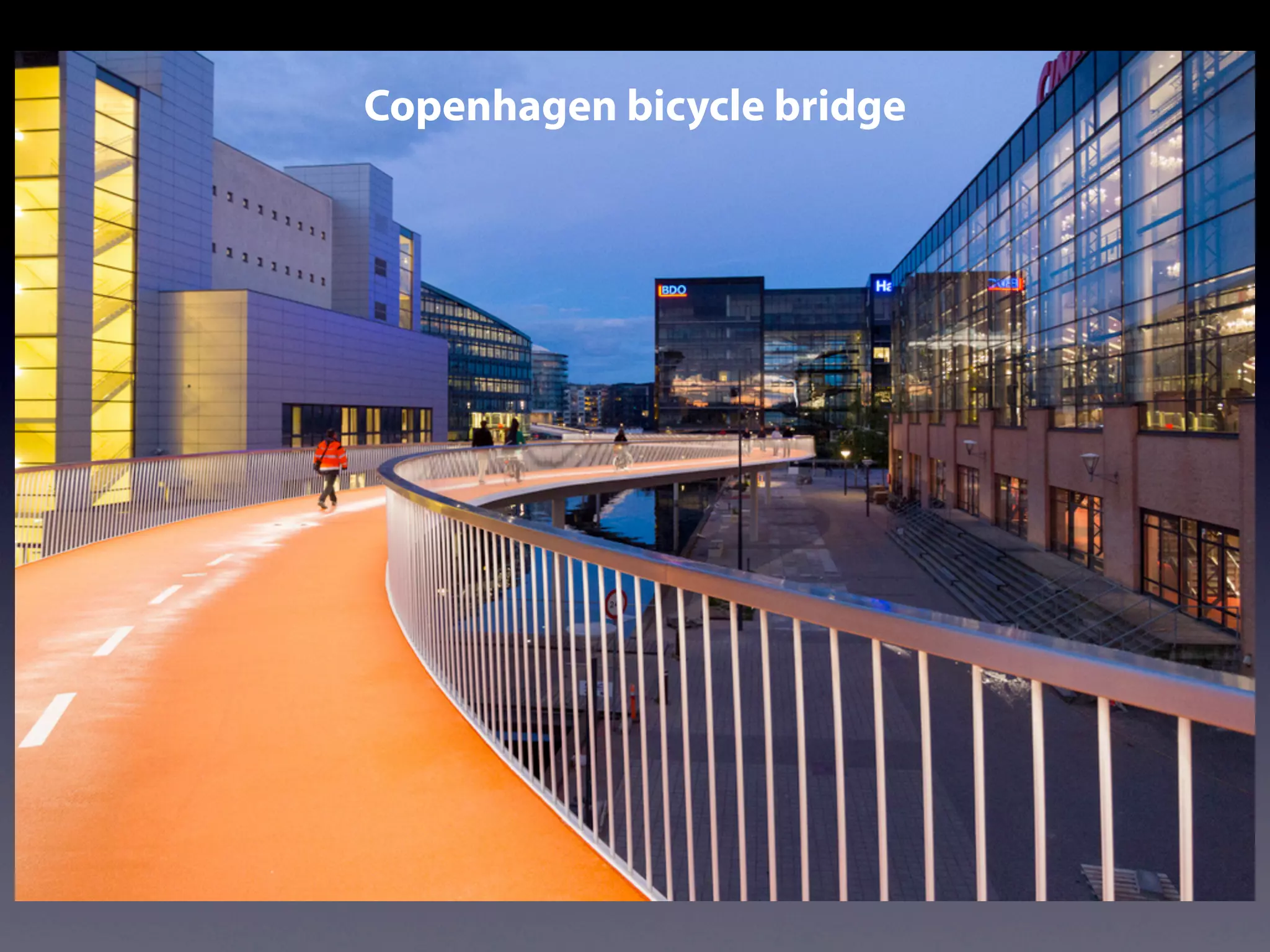 Copenhagen bicycle bridge
 