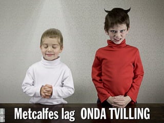 Metcalfes lag ONDA TVILLING
 