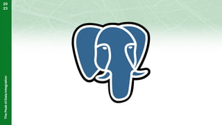 The
Peak
of
Data
Integration
20
23
 