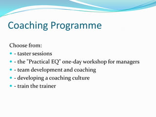 HEARTPERSONAL ENGAGEMENTMotivationEnergyEnthusiasmPassionHEADHANDDemonstrationBehavioursFrameworksModelsToolsExamplesINTELLECTUALUNDERSTANDINGWALKING THE TALK
