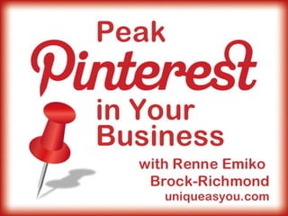 Peak Pinterest in Your Business