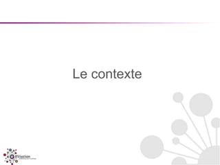 Le contexte
 