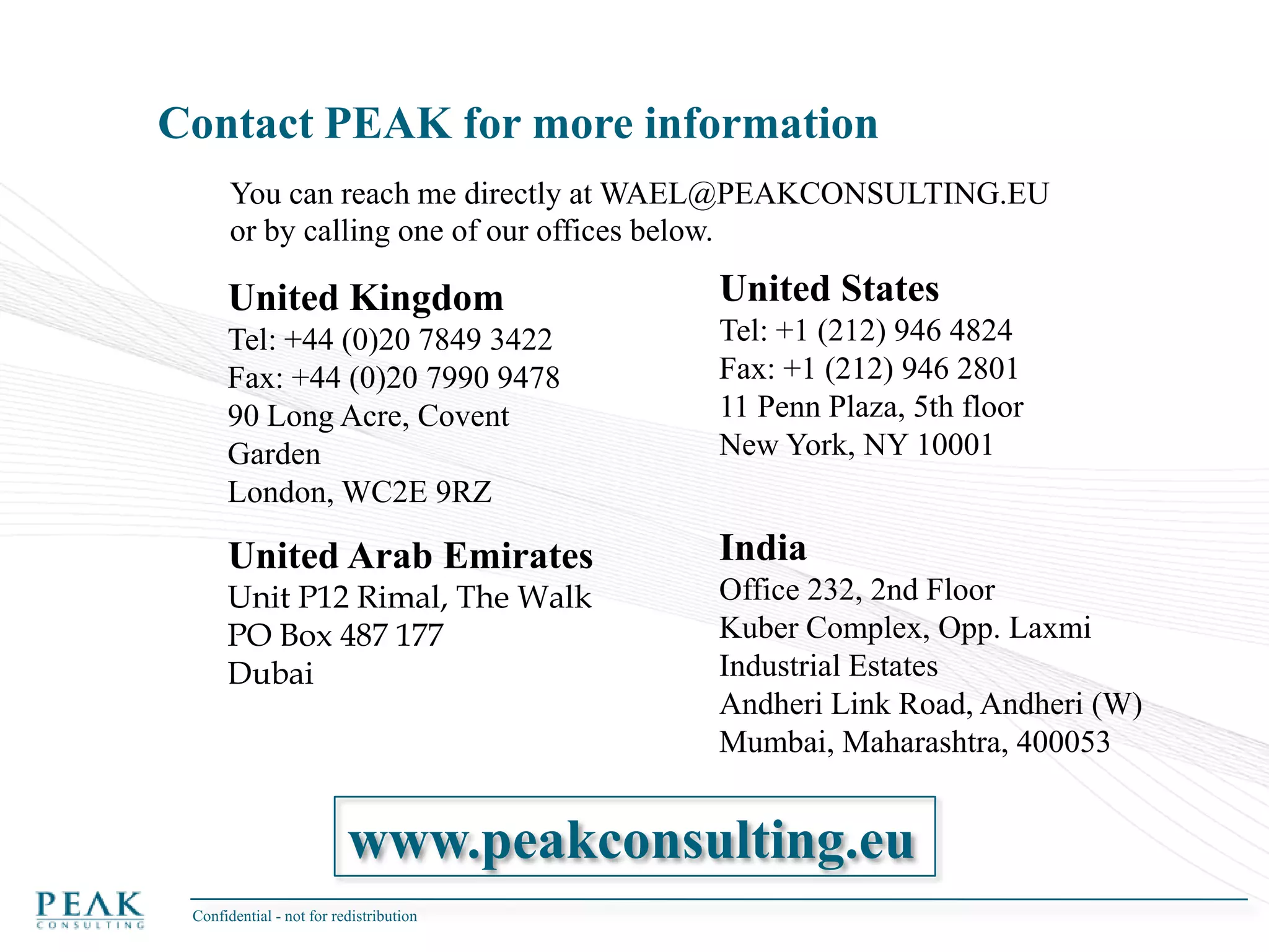  There exist many measures to identify the power to influence.