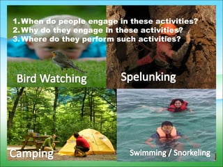 Pe and health Recreational Activities | PPT