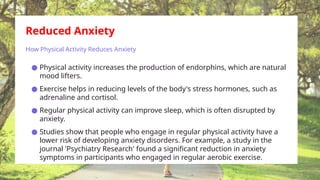 PE AND HEALTH 7 Q1 3Positive Effects of Physical Activity on Mental ...