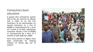 Basic Education in Nigeria | PPTX