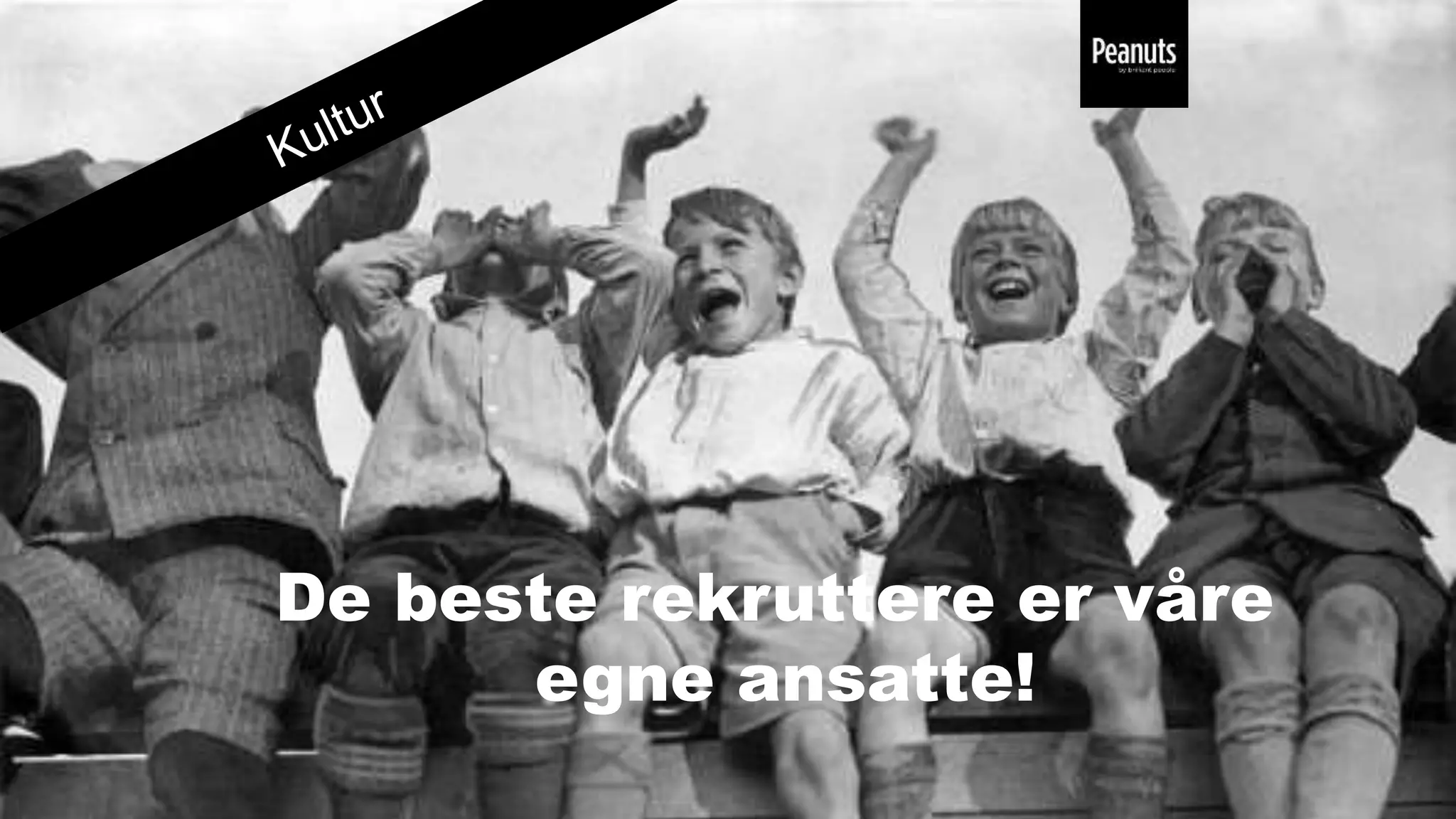 De beste rekruttere er våre
egne ansatte!
 