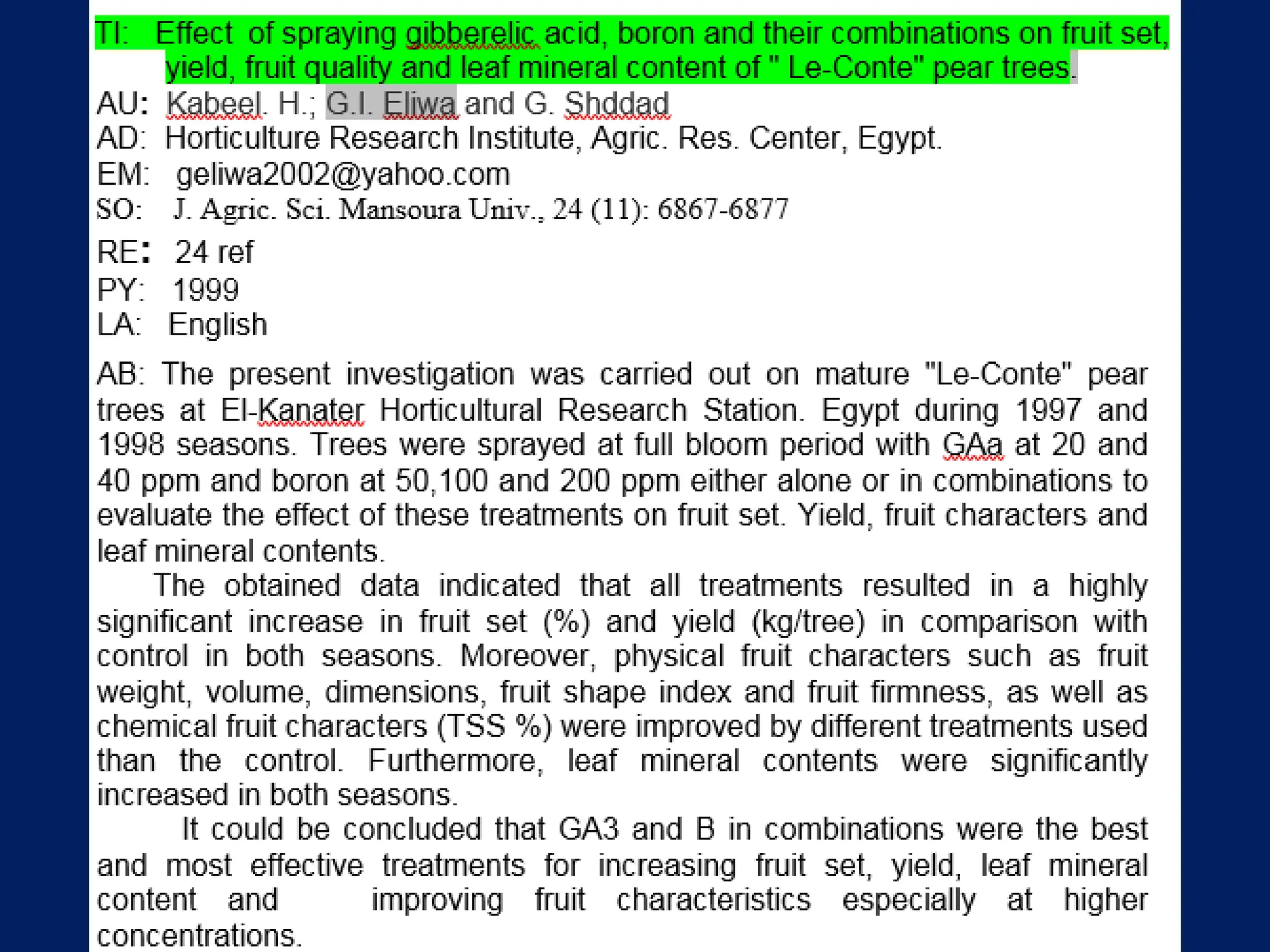 Pear, Growing and Production زراعة وانتاج الكمثرى