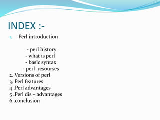 Pearl | PPTX | Programming Languages | Computing