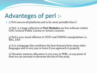 Pearl | PPTX | Programming Languages | Computing