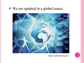  We are updated in a global issues. 
http://techmindset.com/ 
 
