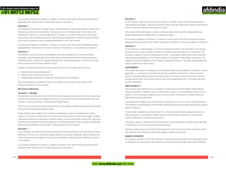 104 105
Semester 2
In this semester, students take their previous learning to a higher, complex and sophisticated stage of
understanding and engage in application through projects, desirably sponsored by industry, and therefore
come to terms with industrial and commercial reality.
This semester facilitates students to choose an elective subject that suits their employability needs,
besides studying project management as a compulsory subject.
On successful completion of Semester 2, students are issued a mark sheet with the awarded Semester
Aggregate Mark measured on 120 credits (cumulative of Semesters 1 and 2) and progress to Semester 3.
Semester 3
In this Semester, a student engages in a Masters Dissertation leading to the MA Degree. This semester
provides maximum scope to design individual final research brief and implement it successfully. This
facilitates a student to make an outstanding final work. It also helps to demonstrate a well-honed and
highly specialised application of the chosen discipline. On completion of the Masters Dissertation, the
student has a second engagement in the industry, Professional Practice 2, for higher understanding and
superior experience of market reality.
ASSESSMENT
The students' performance is assessed by the Progression Board at the completion of Semesters 0 (where
applicable), 1, 2 and by the Examination Board at the completion of Semester 3. The Examination
Board is constituted separately for each Masters course to include two external examiners, one from
overseas and the other from domestic sources, and a verifier appointed by NTU. The Board's decisions
are final and binding.
EMPLOYABILITY
The following career opportunities are available to students who qualify the Masters Degree Award:
Industry employment: Students may be recruited by the industry in mid-management echelons, with or
without a stint of traineeship, depending upon recruiters' policy. The Academy's Corporate Relations
Department facilitates placement.
Self-employment: Students may create freelance consultancy service or set up their organised business.
The Academy's Entrepreneurship Cell facilitates enterprise ventures by arranging interface with external
support institutions.
Further studies: Students may advance to M.Phil. or Doctoral studies wherever opportunities exist in
India and overseas. The Academy's Higher Education Cell facilitates information on opportunities,
eligibility requirements and admission procedure.
Consultancy, research, advertising and market research sectors employment: Students may be absorbed
in these sectors for their analytical and personal qualities.
Teaching: Students may be recruited by fashion education institutions at entry levels of teaching career.
The Academy's inter-institutional networking supports students in the process.
AWARD CEREMONY
On successful completion of the Final Semester, a student is declared qualified for the MA award, which
is conferred at the convocation in the calendar year of passing (normally held in the month of October).
On successful completion of Semester 1, students are issued a mark sheet with the awarded Semester
Aggregate Mark measured on 60 credits, and progress to Semester 2.
Semester 2
This semester of the program is project-driven. Students present a group project based on design trend
forecasting, analysis and interpretation. They also work on an individual project that focuses on the
development of options for creative application(s). Students, in this phase of learning, must develop
creative and practical abilities required for advanced design application through the individual project,
which may be converted to actual prototype development in the Final Semester.
On successful completion of Semester 2, students are issued a mark sheet with the awarded Semester
Aggregate Mark measured on 120 credits cumulative of Semesters 1, 2, and progress to Semester 3.
Semester 3
This semester primarily involves the development and execution/application of innovative design
prototypes. Such prototypes need to be concept-driven, and are derived from the previous semester's
Individual Project. Students are expected to deepen their concept development in chosen area of work,
which is demonstrated through a Masters Project.
Students are expected to create their own resources, and this may include activities such as:
a. Producing own design presentation(s)
b. Networking with external resources; and
c. Independently developing or innovatively using appropriate raw materials
After the completion of the Masters Project, the students link the project to the industry with
Professional Practice 2 in the industry.
MA Fashion Marketing
Semester 0 - (Bridge)
Horizontally enrolled students of MA Fashion Marketing undergo a curriculum with the aim and purpose
to build sound grounding and competencies that are at a par with vertically-enrolled students who enter
Semester 1 directly. Semester 0 is designated as Bridge Studies.
The structure, treatment and content of the semester orient students towards learning skills and concepts
for the next three semesters of degree studies.
Bridge Studies enable students with non-fashion backgrounds to learn and understand the fashion
industry in all aspects including the entire fashion chain and the process of demand and supply. Students
understand how business organisations in diverse shapes, sizes and constitutions conduct their operations
with pertinent management styles and approaches. A thorough grounding in basic research methodology
and quantitative methods is also provided. Communication skills are nurtured.
Semester 1
In this Semester, the learning concentrates on the holistic understanding and skills significant to Fashion
Marketing. The focus is on marketing strategy, systems and processes. Advanced research methods and
models are also learnt and applied. At the end of the semester, students undergo Professional Practice 1
in the industry.
On successful completion of Semester 1, students are issued a mark sheet with the awarded Semester
Aggregate Mark measured on 60 credits, and progress to Semester 2.
Call a design school admission Expert on
+91 89712 96752
Visit www.afdindia.com for more
afdindia
.
gateway to global design schools
 