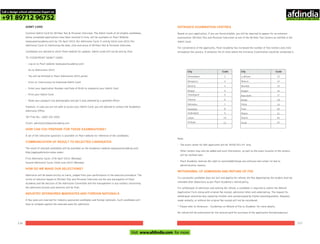 116 117
ADMIT CARD
Common Admit Card for Written Test & Personal Interview: The Admit Cards of all eligible candidates,
whose completed applications have been received in time, will be available on Pearl Website
(www.pearlacademy.com) by 7th April 2015 (for Admission Cycle 1) and by 02nd June 2015 (for
Admission Cycle 2) mentioning the date, time and venue of Written Test & Personal Interview.
Candidates are advised to check Pearl website for updates. Admit cards will not be sent by Post.
TO VIEW/PRINT ADMIT CARD:
· Log on to Pearl website (www.pearlacademy.com)
· Go to Admissions 2015
· You will be directed to Pearl Admissions 2015 portal
· Click on 'Instructions to Download Admit Card'
· Enter your Application Number and Date of Birth to view/print your Admit Card
· Print your Admit Card
· Paste your passport size photographs and get it duly attested by a gazetted officer
However, in case you are not able to access your Admit Card, you are advised to contact the Academy's
Admission Office:
Toll Free No.: 1800 103 3005
Email: admissions@pearlacademy.com
A set of the indicative questions is available on Pearl website for reference of the candidates.
The result of selected candidates will be available on the Academy’s website www.pearlacademy.com/
http://applyadmission.netas under:
First Admission Cycle: 27th April 2015 (Monday)
Second Admission Cycle: 22nd June 2015 (Monday)
Admission will be based strictly on merit, judged from your performance in the selection procedure. The
norms of selection based on Written Test and Personal Interview are the sole prerogative of Pearl
Academy and the decision of the Admission Committee and the management in any matters concerning
the admission process and selection will be final.
A few seats are reserved for industry-sponsored candidates and foreign nationals. Such candidates will
have to compete against the reserved seats for admission.
HOW CAN YOU PREPARE FOR THESE EXAMINATIONS?
COMMUNICATION OF RESULT TO SELECTED CANDIDATES
HOW DO WE MAKE OUR SELECTIONS?
INDUSTRY SPONSORED CANDIDATES AND FOREIGN NATIONALS
ENTRANCE EXAMINATION CENTRES
Based on your application, if you are found eligible, you will be required to appear for an entrance
examination (Written Test and Personal Interview) at one of the Written Test Centers as notified in the
Admit Card.
For convenience of the applicants, Pearl Academy has increased the number of Test Centers and cities
throughout the country. A tentative list of cities where the Entrance Examination would be conducted is
City Code
Ahmedabad 1
Bengaluru 2
Bareilly 3
Bhopal 4
Chandigarh 5
Chennai 6
Dehradun 7
Guwahati 8
Hyderabad 9
Jaipur 10
Kolkata 11
City Code
Ludhiana 13
Meerut 14
Mumbai 15
Nagpur 16
New Delhi 17
Noida 18
Patna 19
Pune 20
Raipur 21
Ranchi 22
Surat 23
Note:
- The exam center for MA applicants will be ‘NEW DELHI’ only.
- Other centers may also be added and such information, as well as the exact location of the centers,
will be notified later.
- Pearl Academy reserves the right to cancel/add/change any entrance test center (s) due to
administrative reasons.
If a successful candidate does not join and applies for refund, the fees deposited by the student shall be
refunded after deductions as per Pearl Academy’s refund policy.
For withdrawal of admission and seeking the refund, a candidate is required to submit the Refund
Application Form along with original fee receipt, admission letter and undertaking. The request for
withdrawal should be duly signed by him/her and countersigned by his/her parent/guardian. Requests
made verbally, or without the original fee receipt will not be considered.
* Please refer to Annexure - ‘Guidelines on Refund of Fee to Students’ for more details.
No refund will be entertained for the amount paid for purchase of the application form/prospectus/
WITHDRAWAL OF ADMISSION AND REFUND OF FEE
Call a design school admission Expert on
+91 89712 96752
Visit www.afdindia.com for more
afdindia
.
gateway to global design schools
 