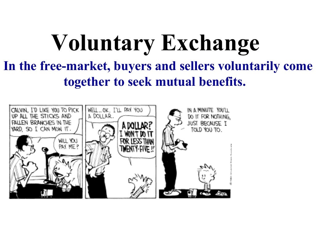 Pearl Exchange And Voluntary Exchange