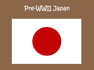 Pre-WWII Japan