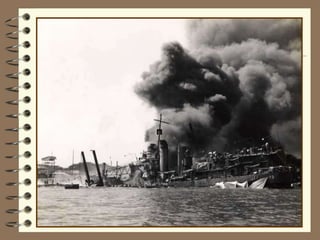 US embargo on all goods to Japan, especially oil and scrap metal...The Attack on Pearl Harbor