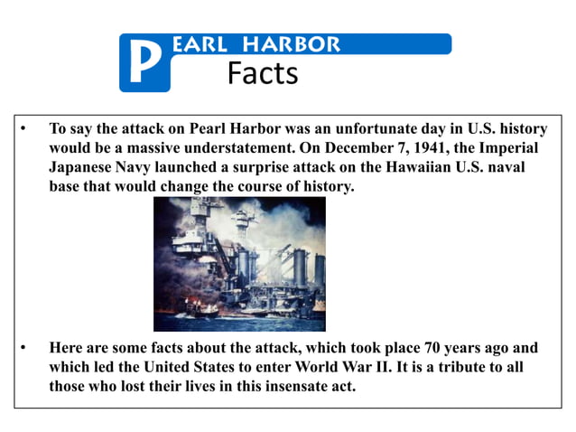 Pearl harbor presentation | PPTX | Death, Injury, or Military Conflict ...