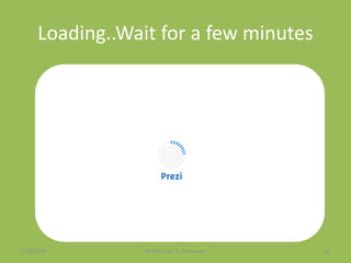 Loading..Wait for a few minutes
7/26/2015 By:Pearl Joy C. Anonuevo 16
 