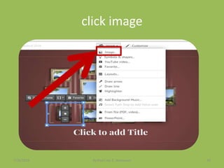 click image
7/26/2015 By:Pearl Joy C. Anonuevo 50
 