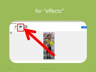 for “effects”
7/26/2015 By:Pearl Joy C. Anonuevo 71
 