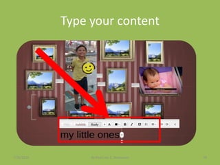 Type your content
7/26/2015 By:Pearl Joy C. Anonuevo 78
 