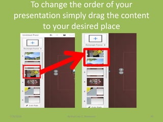 To change the order of your
presentation simply drag the content
to your desired place
7/26/2015 By:Pearl Joy C. Anonuevo 93
 