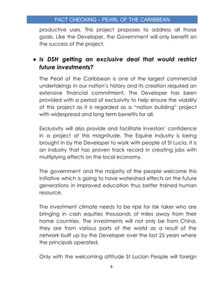 Pearl of the Caribbean Fact Sheet | PDF