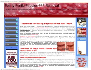 Papules cure